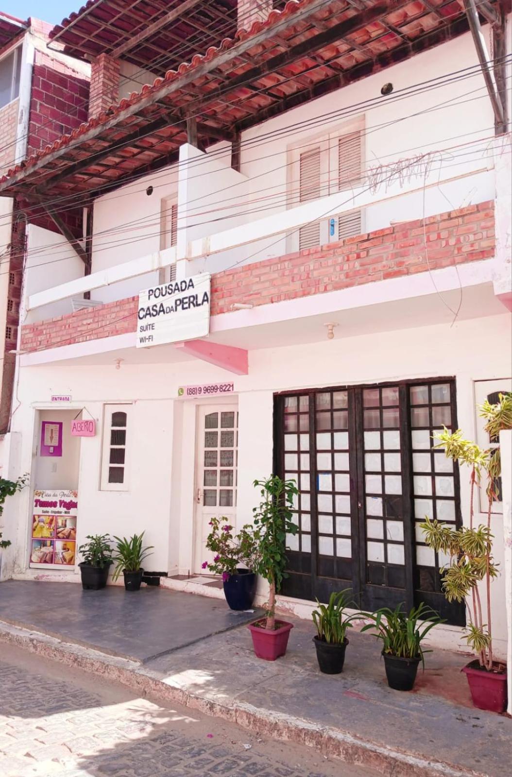 Pousada Casa Da Perla Canoa Quebrada Eksteriør billede